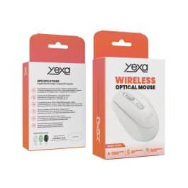 MOUSE INALAMBRICO C/BAT MODY-00DS - YEXA - BLANCO