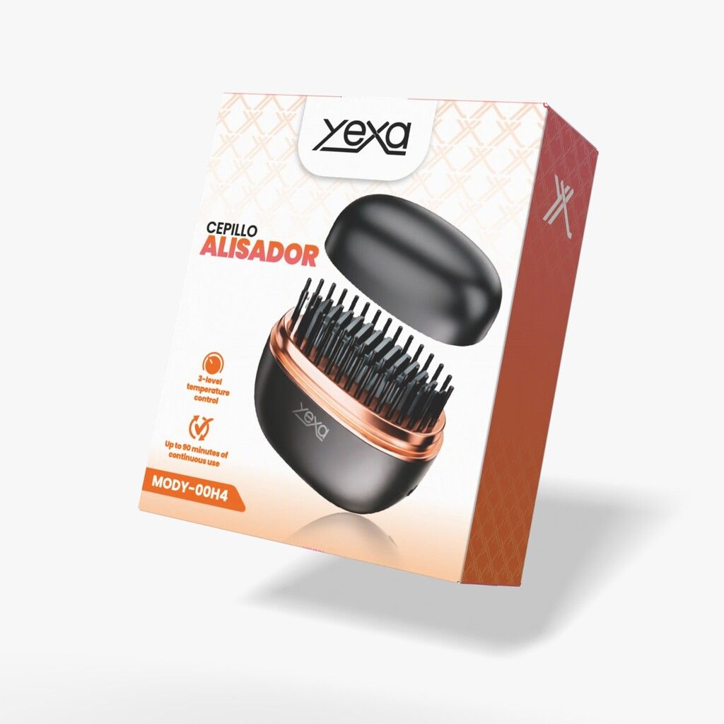 CEPILLO ALISADOR MODY-00H4 - YEXA - NEGRO