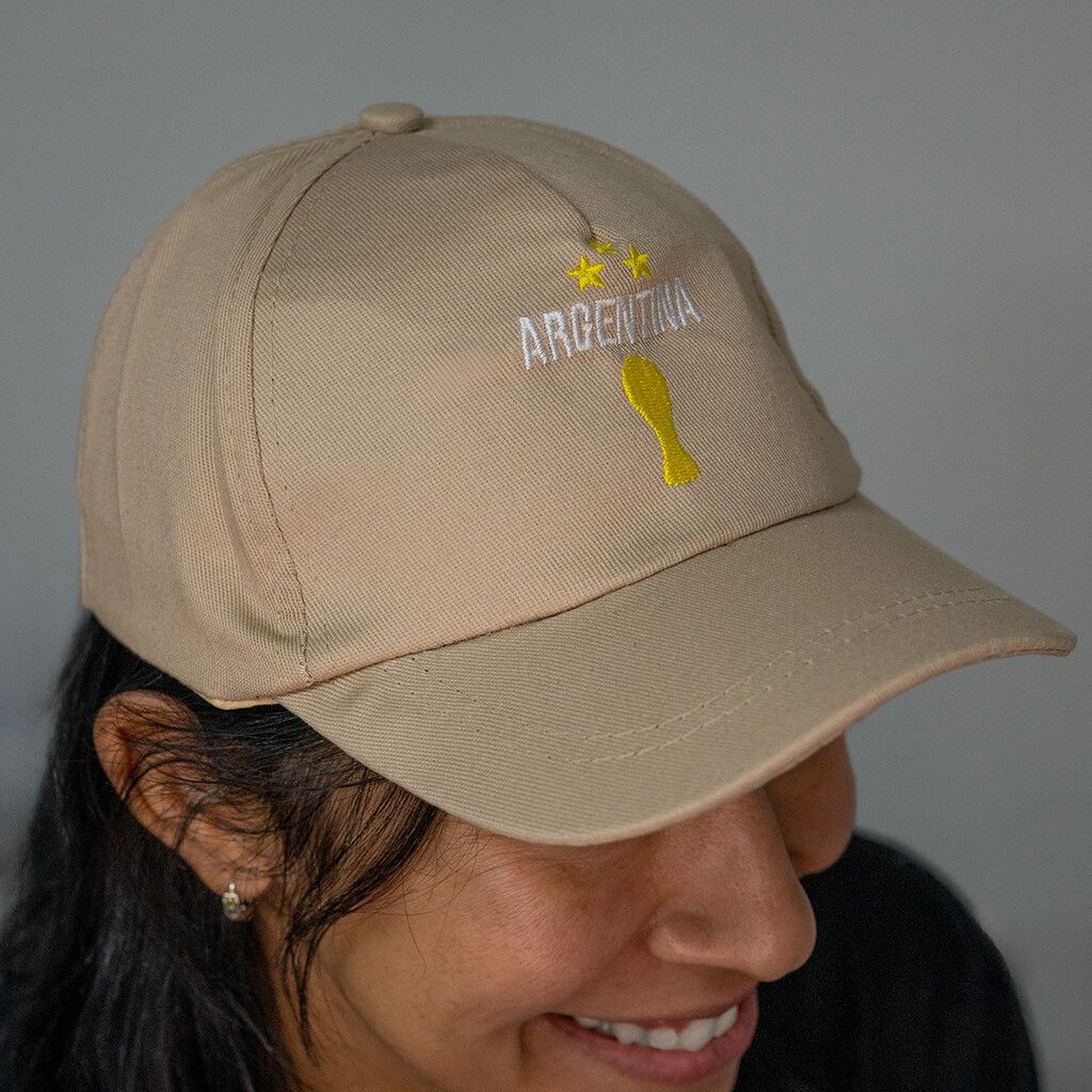 GORRA JUNIOR COPA Y ESTRELLAS MODV-00ET - VARIOS - BEIGE