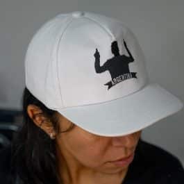 GORRA JUNIOR SILUETA MESSI MODV-00ER - VARIOS - BLANCO