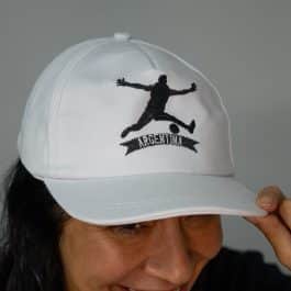GORRA JUNIOR SILUETA DIBU MODV-00ER - VARIOS - BLANCO