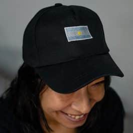 GORRA JUNIOR BANDERA ARGENTINA MODV-00ES - VARIOS - NEGRO