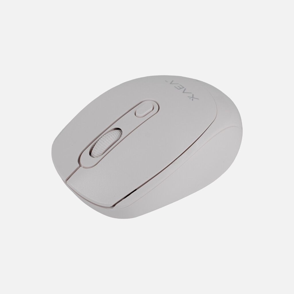 MOUSE INALAMBRICO + BT RECARGABLE MODX-00DV - XAEA - BLANCO