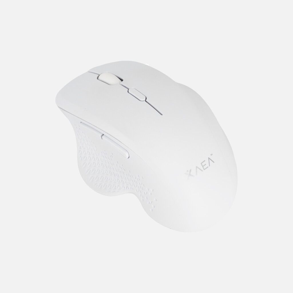 MOUSE ERGONOMICO INALAMBRICO + BT RECARGABLE MODX-00DW - XAEA - BLANCO - Imagen 2