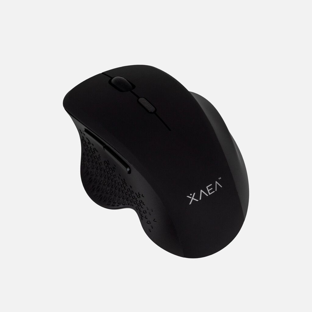 MOUSE ERGONOMICO INALAMBRICO + BT RECARGABLE MODX-00DW - XAEA - NEGRO