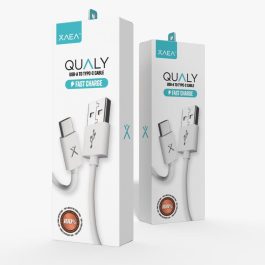CABLE USB MOD 75 QUALY 4.4 AMP - XAEA - LIGHTNING - 1 MTS