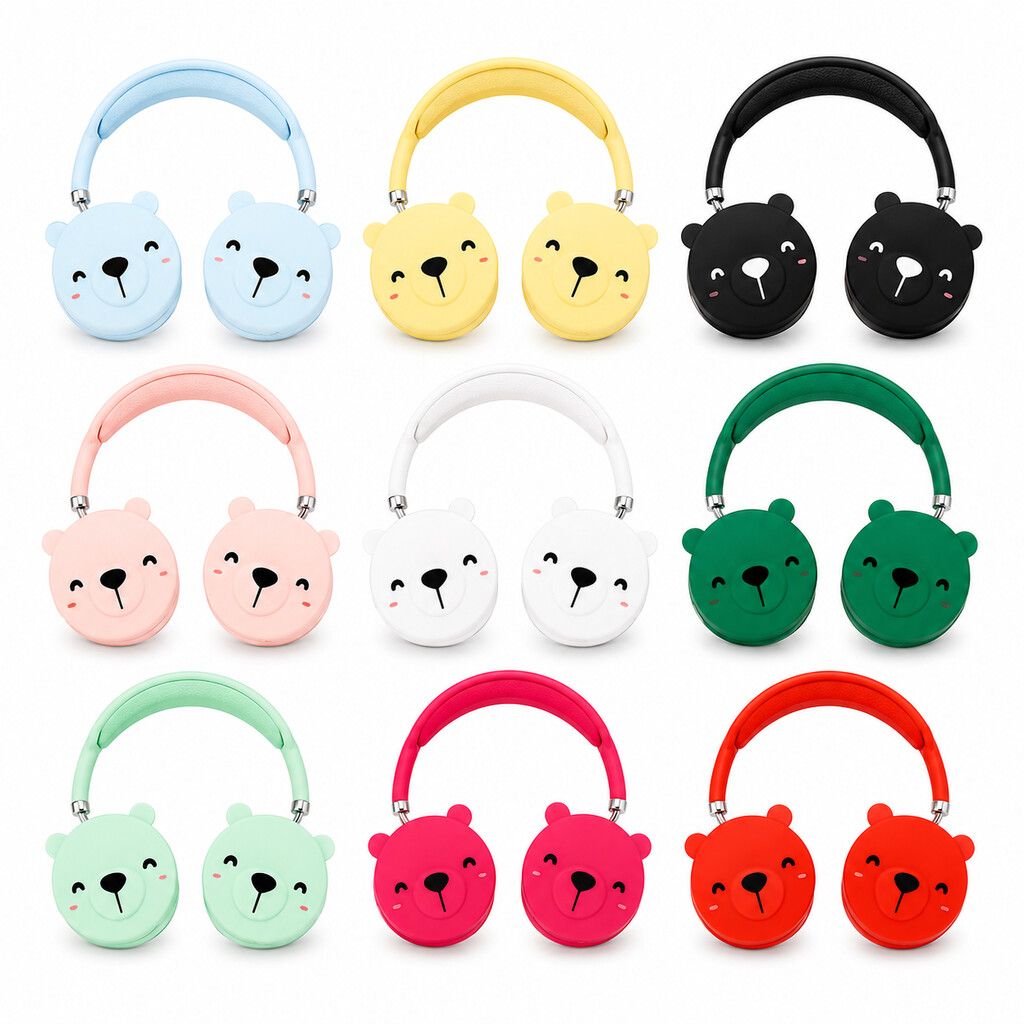 AURICULARES KIDS INFANTILES MODV-003M - VARIOS - NEGRO