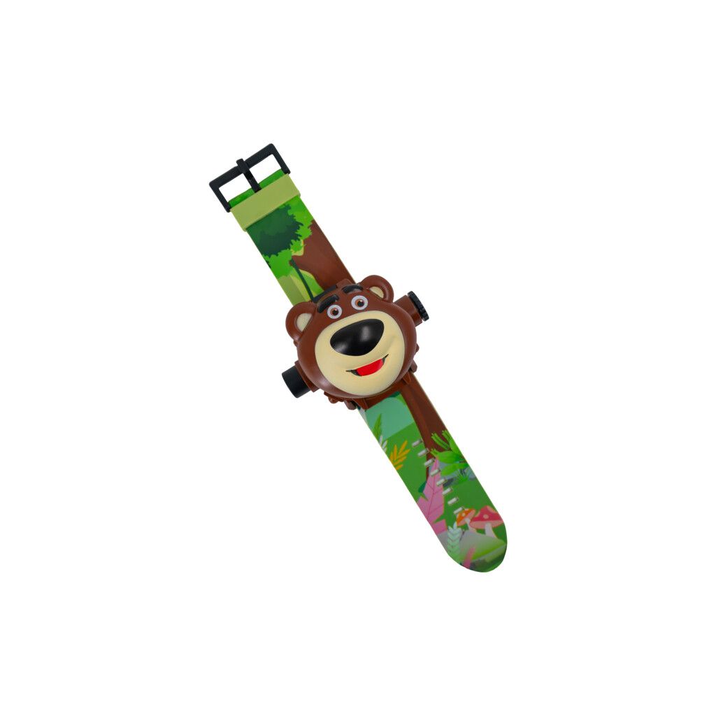 RELOJ INFANTIL CON PROYECTOR OSO MODV-00I4 - VARIOS - MARRON - Imagen 2