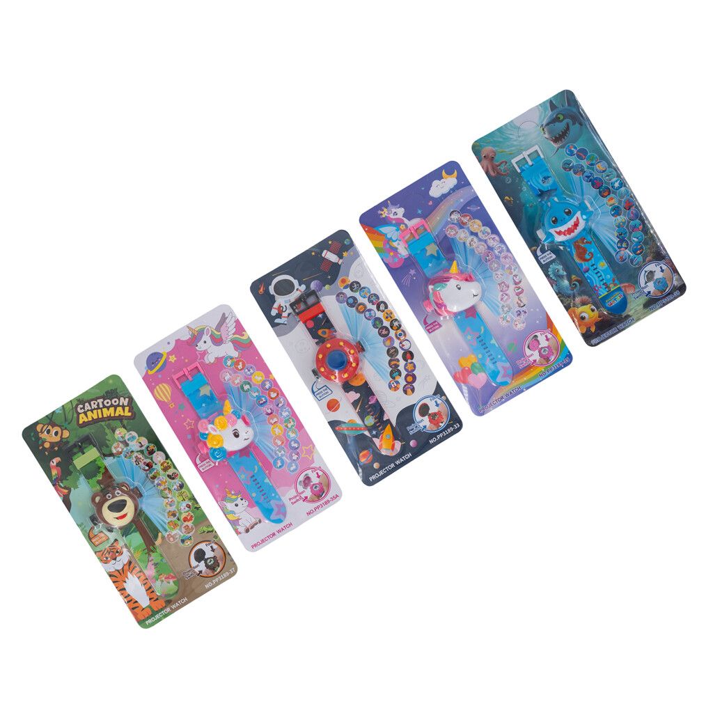 RELOJ INFANTIL CON PROYECTOR UNICORNIO MODV-00I4 - VARIOS - VIOLETA - Imagen 3