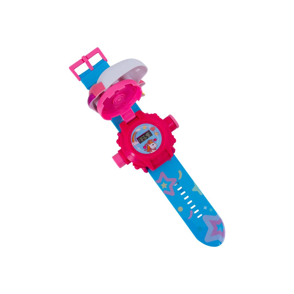 RELOJ INFANTIL CON PROYECTOR UNICORNIO MODV-00I4 - VARIOS - VIOLETA - Imagen 6