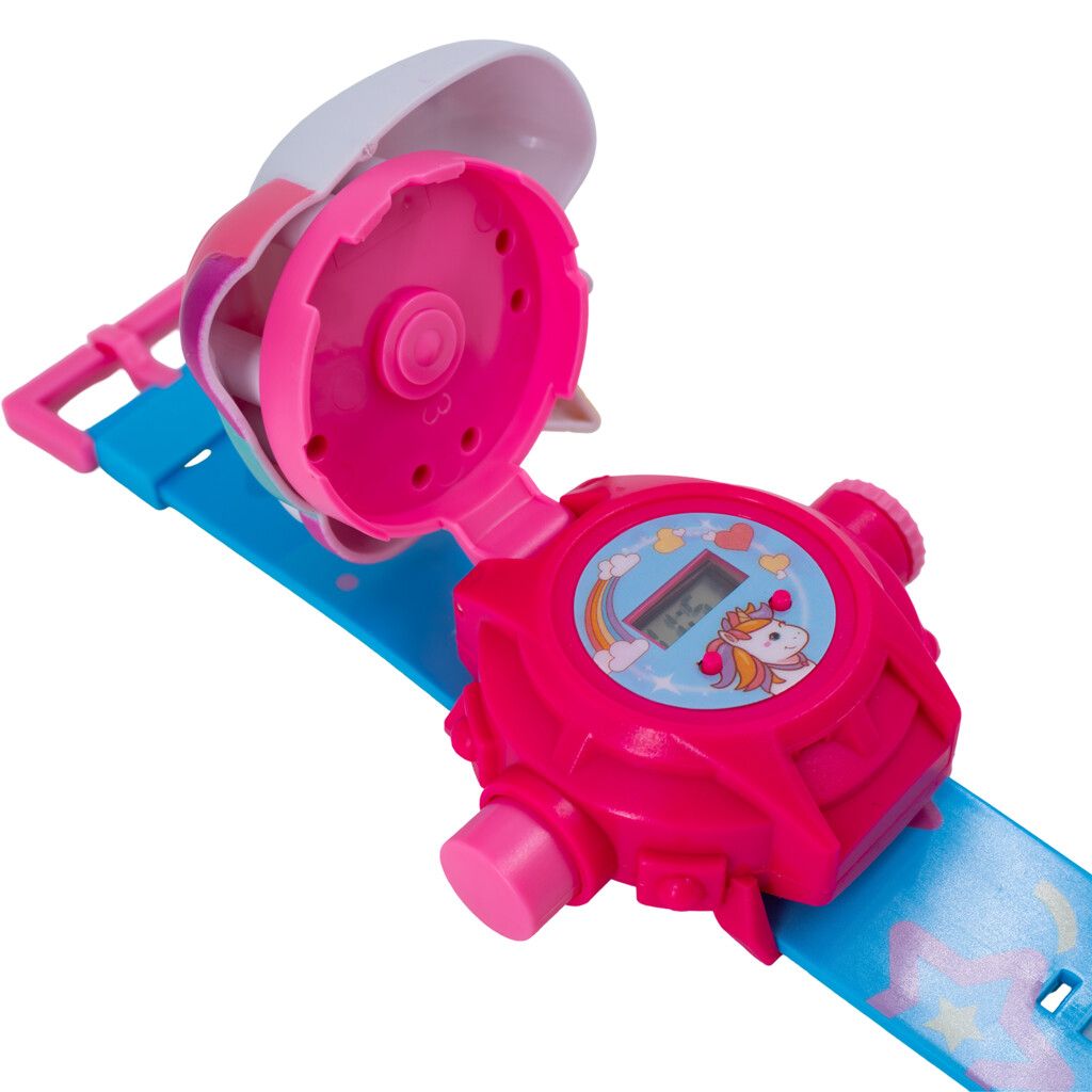 RELOJ INFANTIL CON PROYECTOR UNICORNIO MODV-00I4 - VARIOS - VIOLETA - Imagen 4