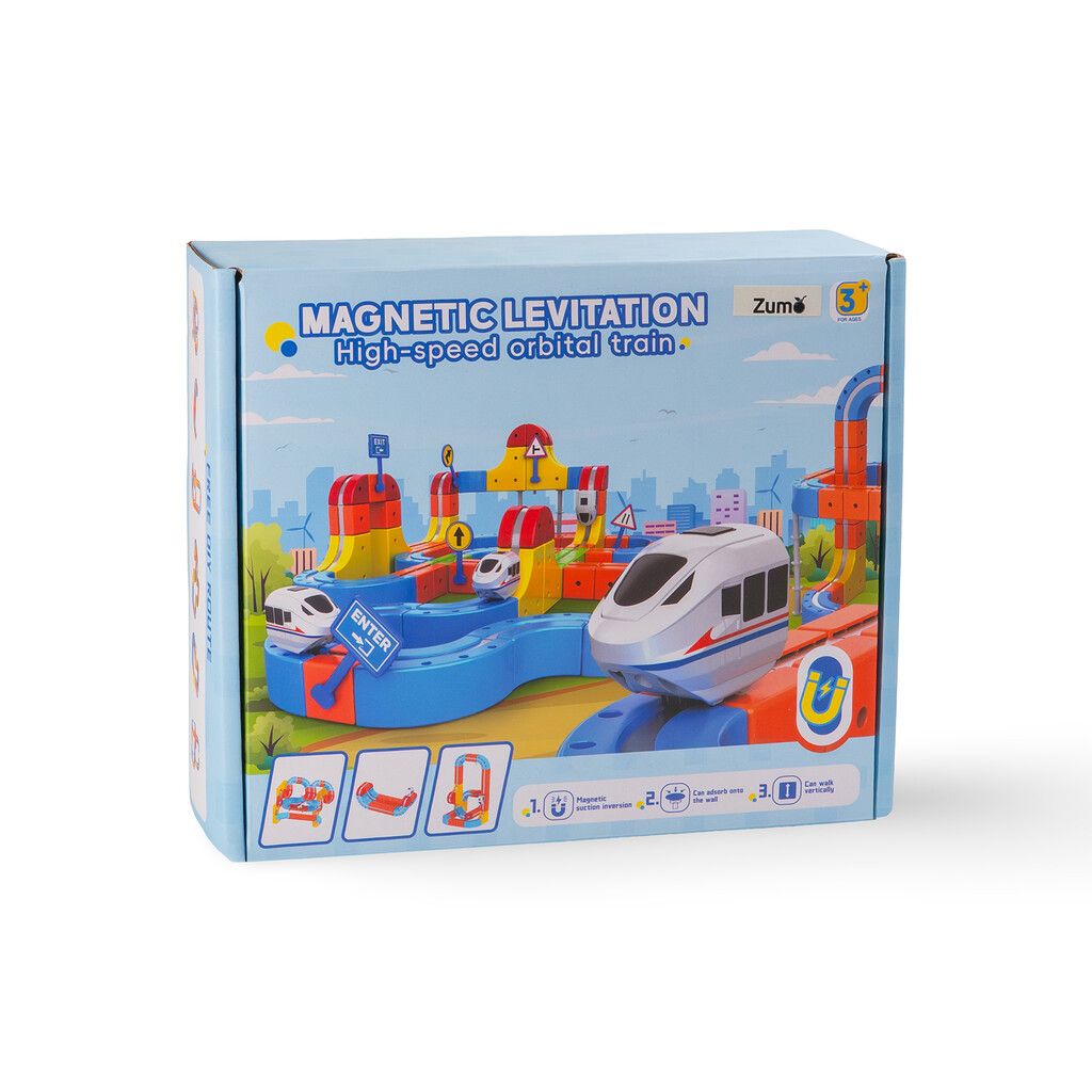 PISTA DE TREN MAGNETICA MULTIFORMAS PDAZ-013 - ZUMO - Imagen 7