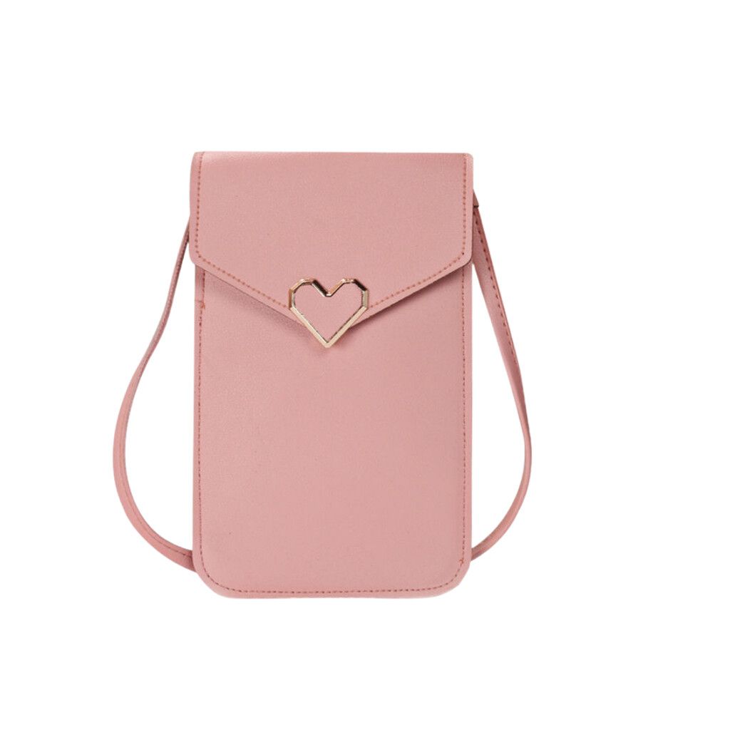 BANDOLERA PORTA CELULAR MODV-00KQ - VARIOS - ROSA