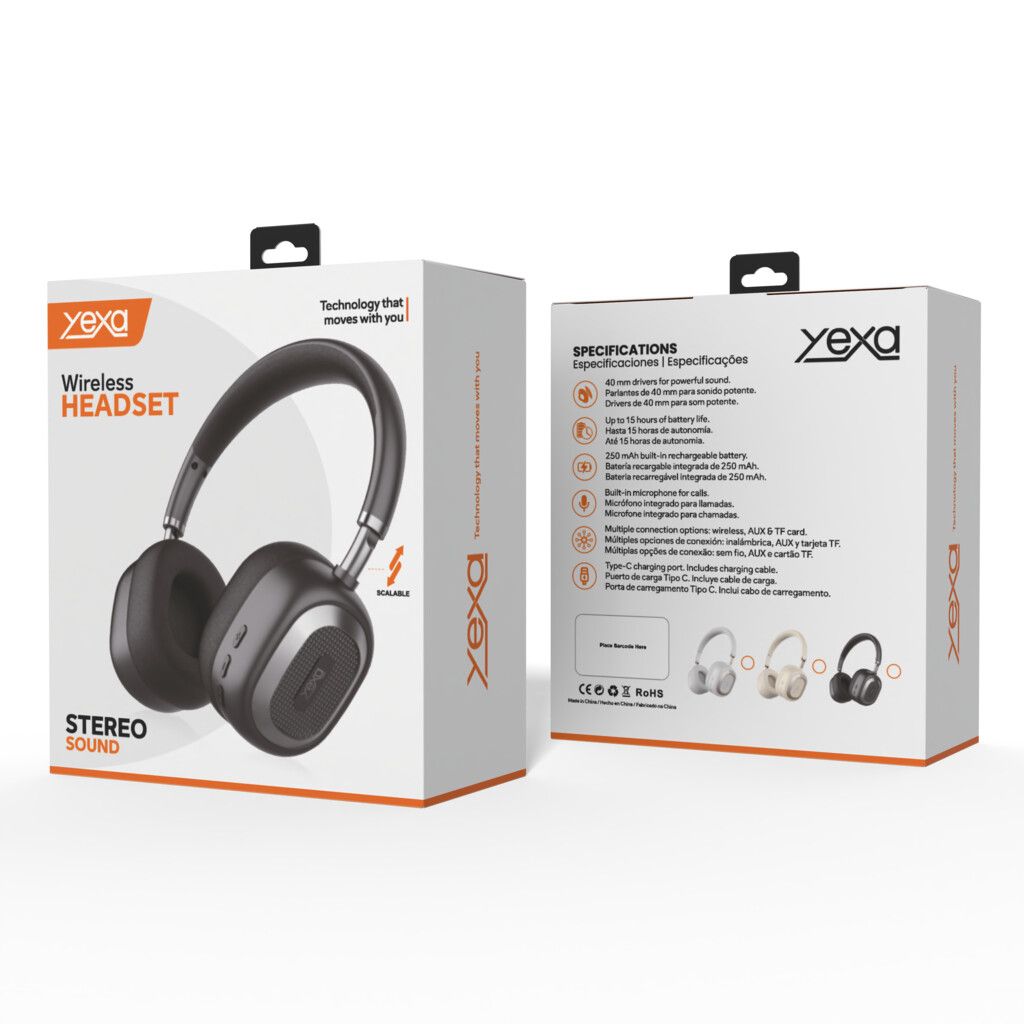 AURICULARES BT MODY-00HH - YEXA - BLANCO