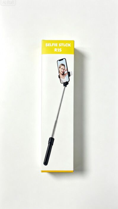 SOPORTE EXTENSIBLE PARA CELULAR + TRIPODE - MODS-026 - ST - NEGRO - Imagen 3